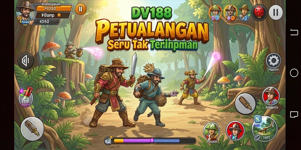 Tampilan gameplay DV188 yang menantang dan menakjubkan.