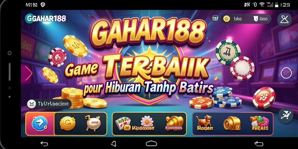 Tampilan menarik dari gameplay GAHAR188 dengan suasana kasino yang mendebarkan.