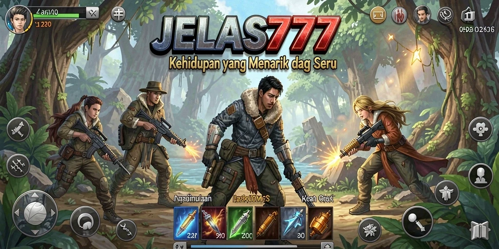 Tangkapan layar gameplay <strong>JELAS777</strong> menampilkan dunia simulasi yang kaya dan beragam.