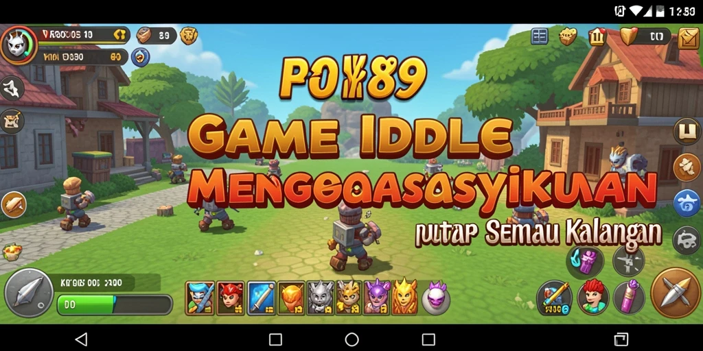 Tampilan menarik dari gameplay Idle di RR89 yang memikat.