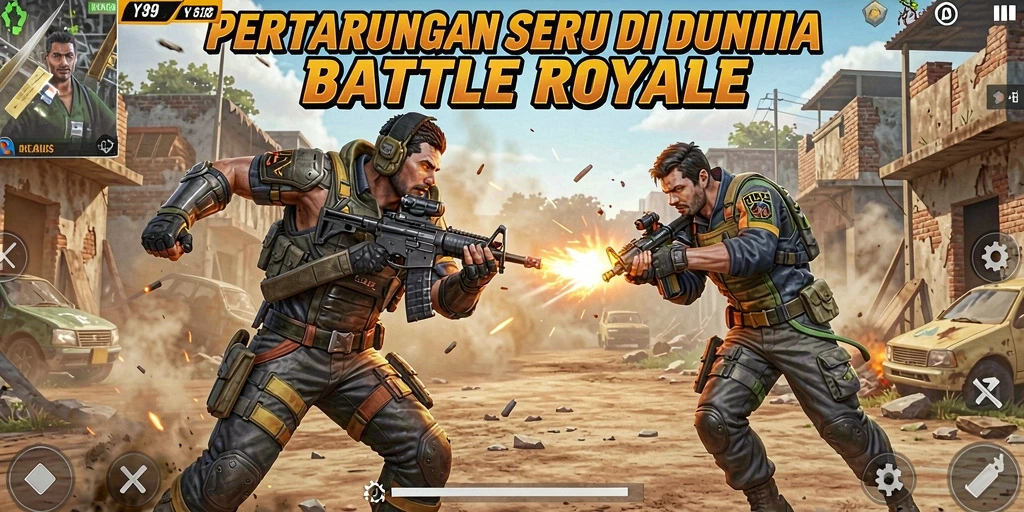 Tampilan menegangkan pertarungan di pulau Y89.